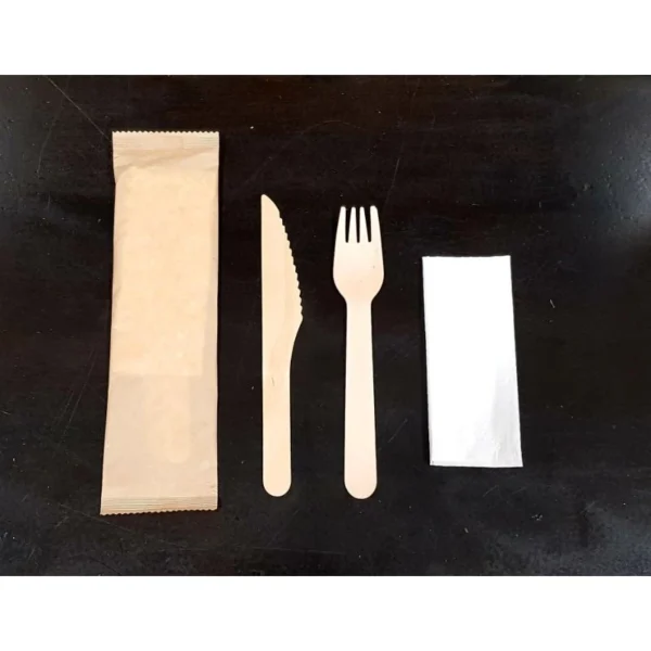 Disposable Wooden Cutlery Set