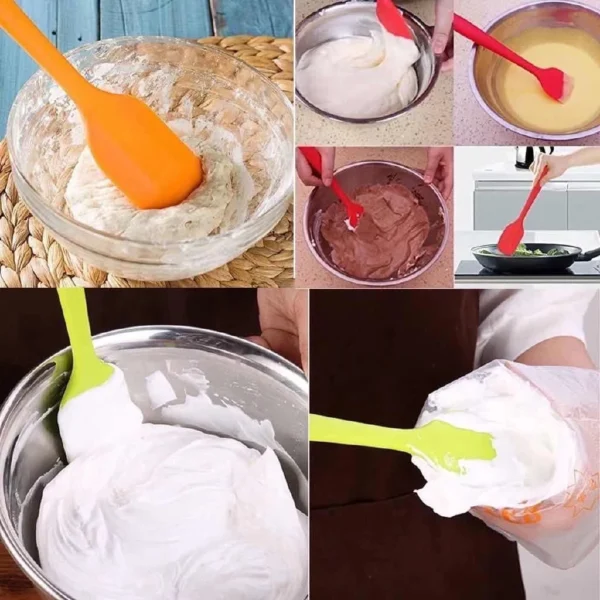 Random Silicone Cake Batter Spatula Scraper