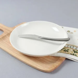 Pure White Ceramic Deep Plate