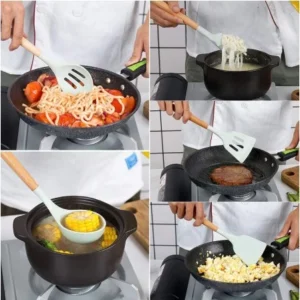 ATAS 12pcs Silicone Kitchen Utensil Set