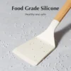 Redchef Solid Wood Silicone Turner Ladle