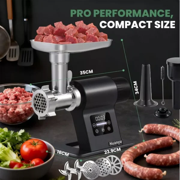 Meat Grinder Electric 3200W Heavy Duty Meat Mincer Chopper Machine