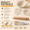 ACE HOMEACE 6Pcs Silicone Utensil Set