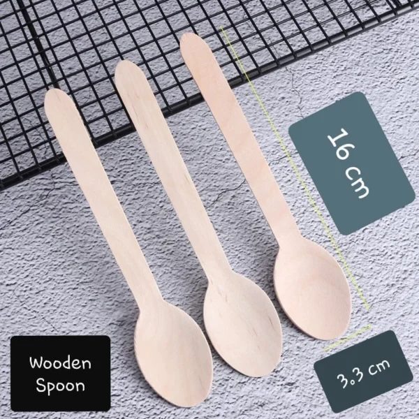 Disposable Wooden Cutlery Set