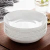 White Ceramic Deep Plate