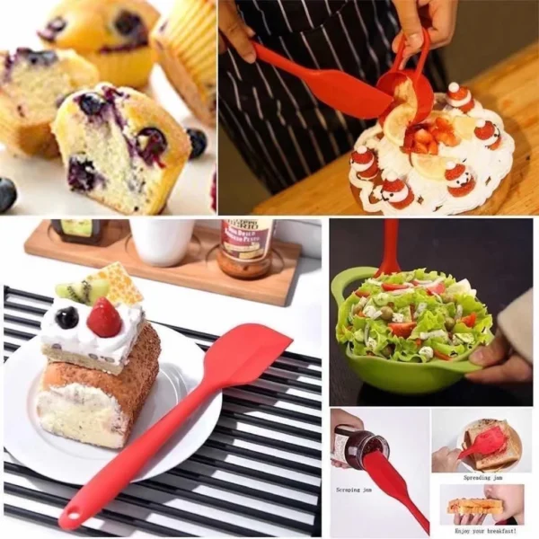 Random Silicone Cake Batter Spatula Scraper