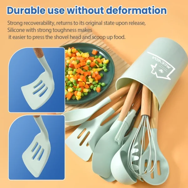 my-11134207-7ras9-m6q6wdq7julef0.webp MEEVIDA 12Pcs Silicone Kitchen Utensil Set