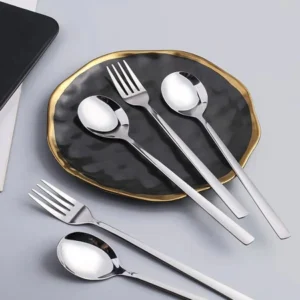 Stainless Steel Spoon Fork Knife Set