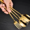 Stainless Steel Cutlery Spoon Fork Set