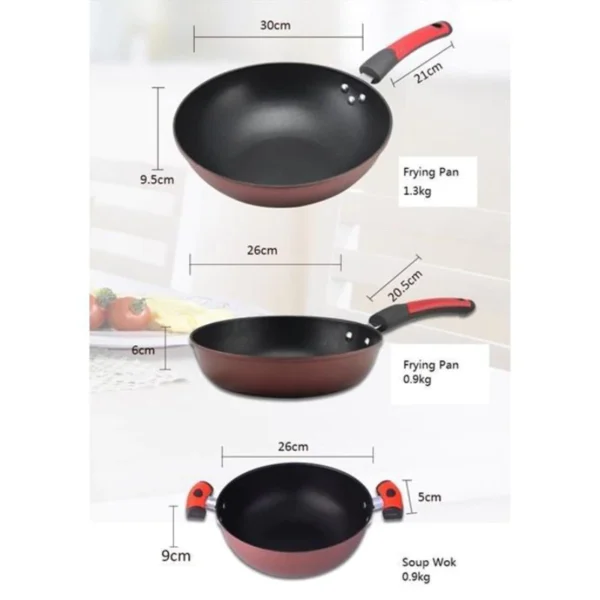 MIZONA 5 Piece Cookware Set