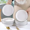 CK Ceramic Stoneware Serving Plate