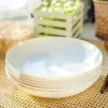 White Ceramic Deep Plate