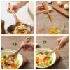 MAXCOOK 8PCS Wood Kitchen Utensil Set